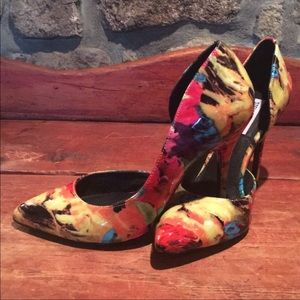 Steve Madden Multicolor Heels, Size:9M